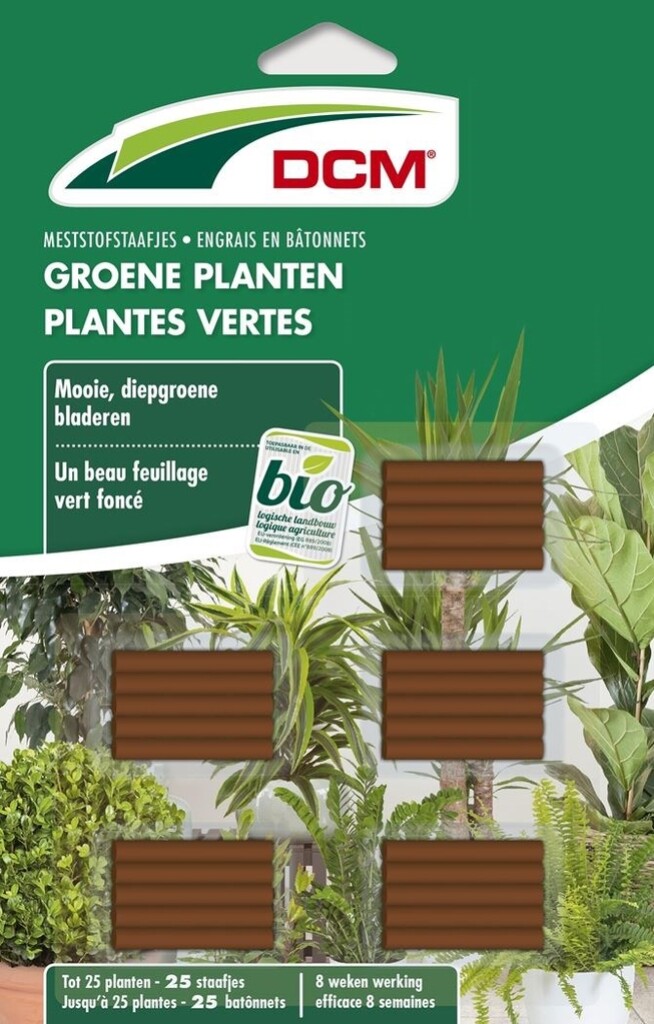 Meststaafjes Groene planten 25 sticks