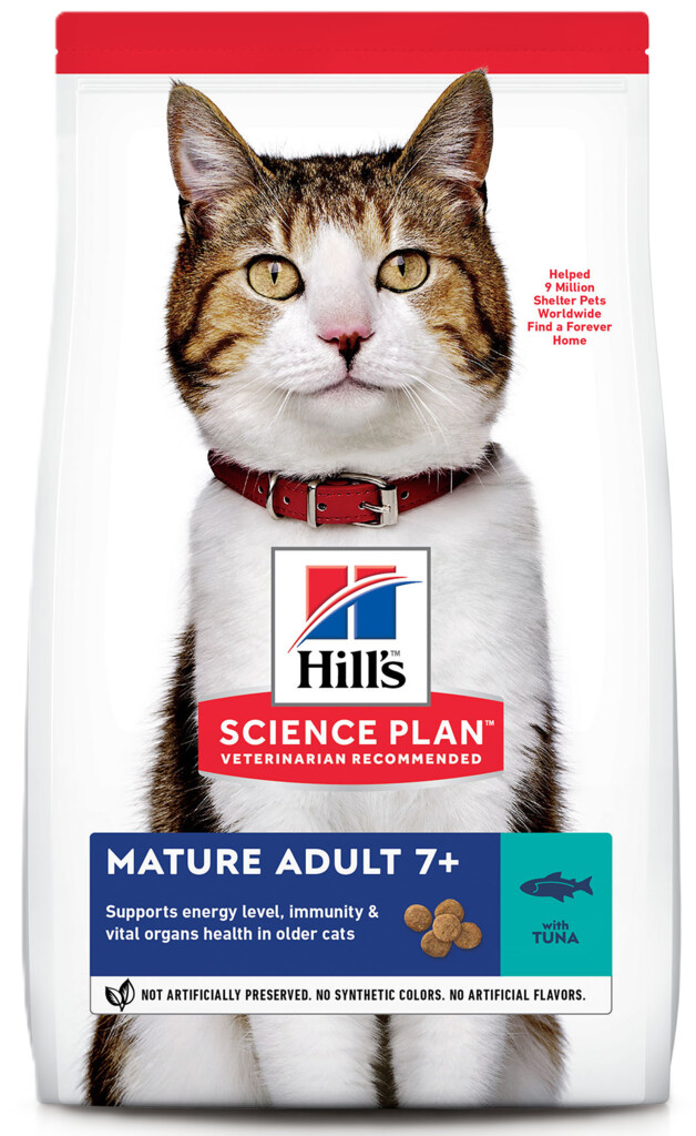 SP Mature Adult croquettes pour chat âgé au thon 1,5 kg SP Mature Adult croquettes pour chat âgé au thon 1,5 kg