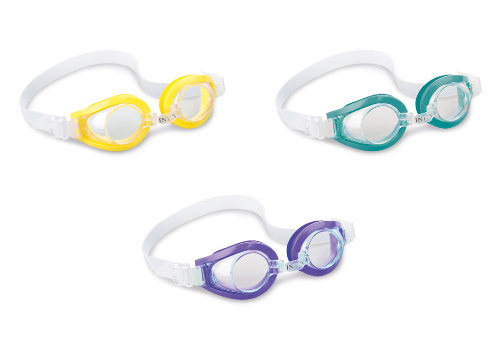 Lunettes de natation Play, 3 couleurs, 3-8A