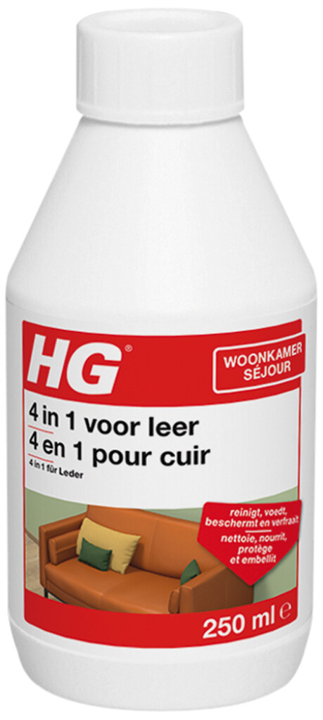 4 en 1 pour cuir 250ml