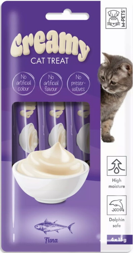 Creamy snack pour chat thon 60g