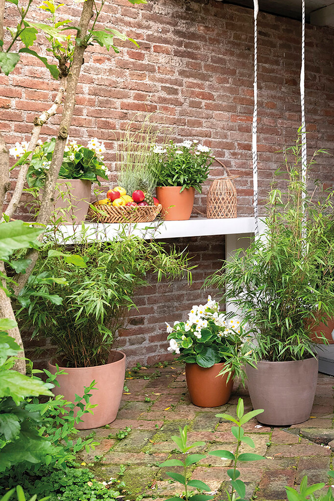 Bloempot Egg Cotto Garden 37x32,0cm