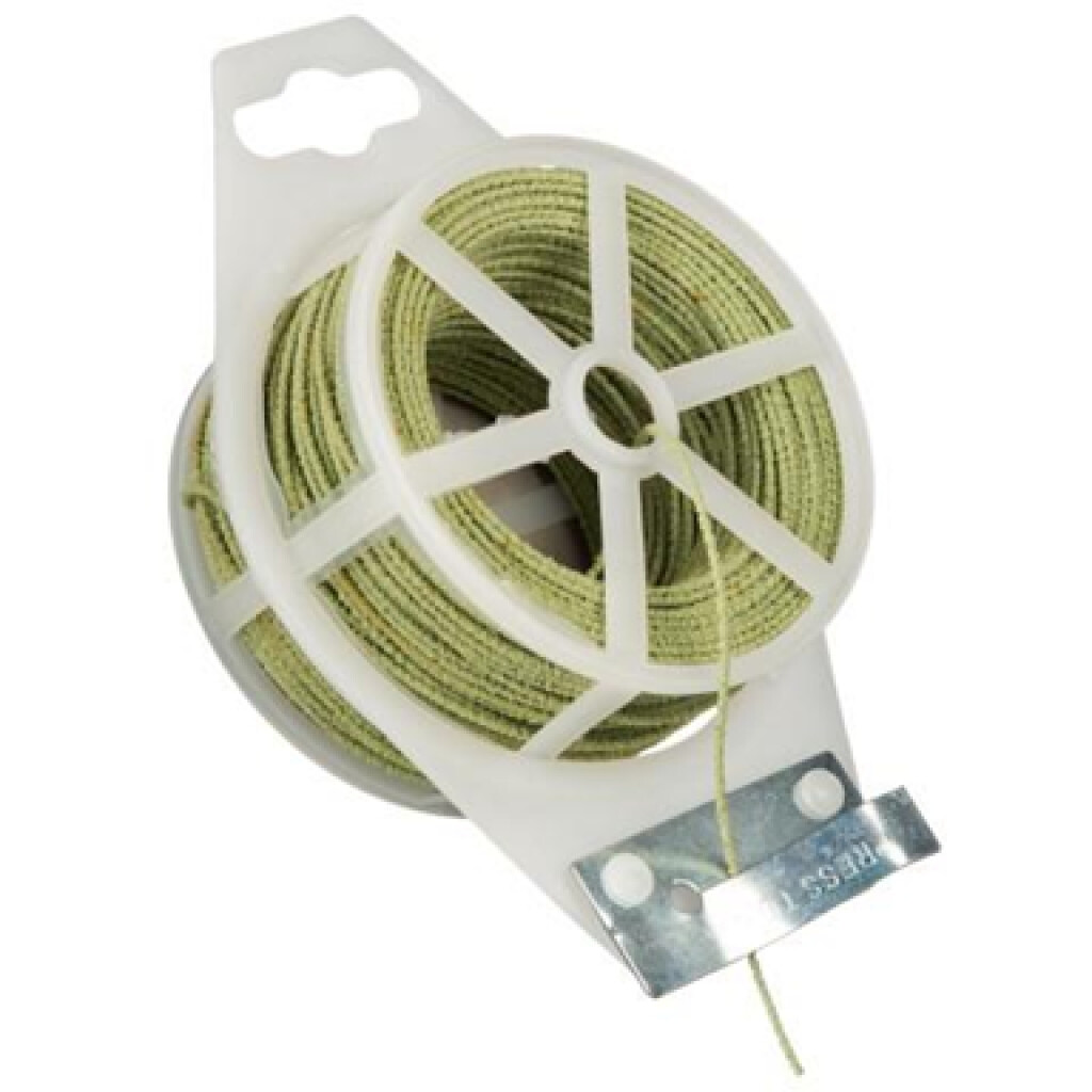 Klimdraad stroeve coating 50m groen