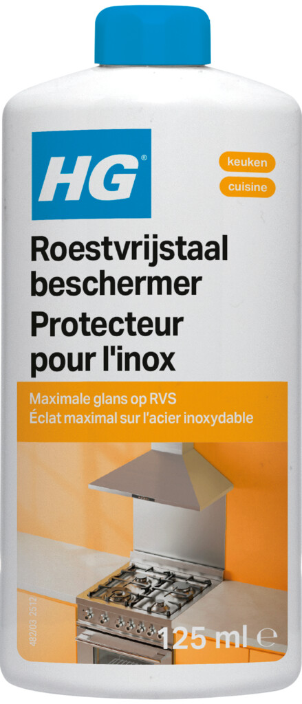 Roestvrijstaal beschermer 125ml