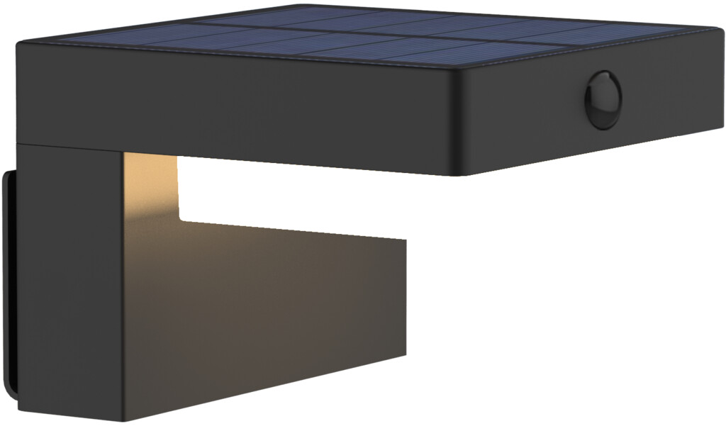Hybrid Dawson wall light 50/400LM black