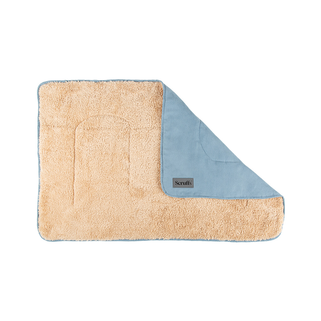 Couverture Cosy Chien Bleu Lagon