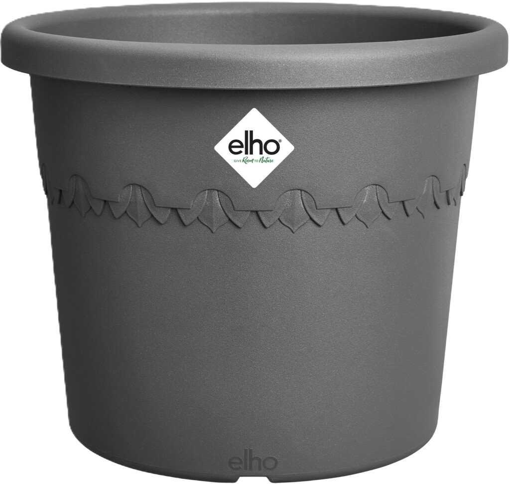 Bloempot Algarve Cilindro 30cm antraciet