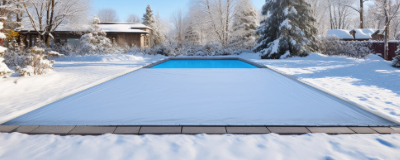 piscine en hiver