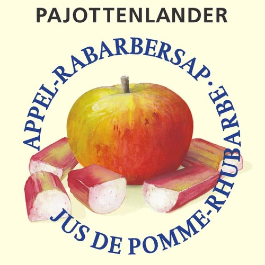 Jus de pomme-rhubarbe bio 0,75L