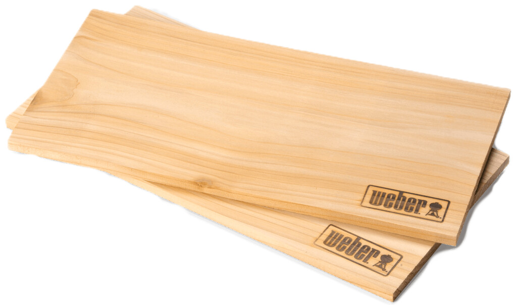 Cederhouten rookplank - groot