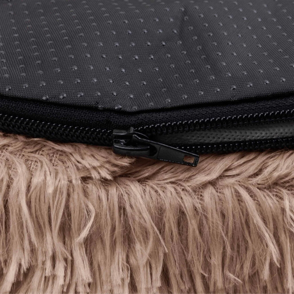 Fuzz Fluffy Hondenmand Mokka S