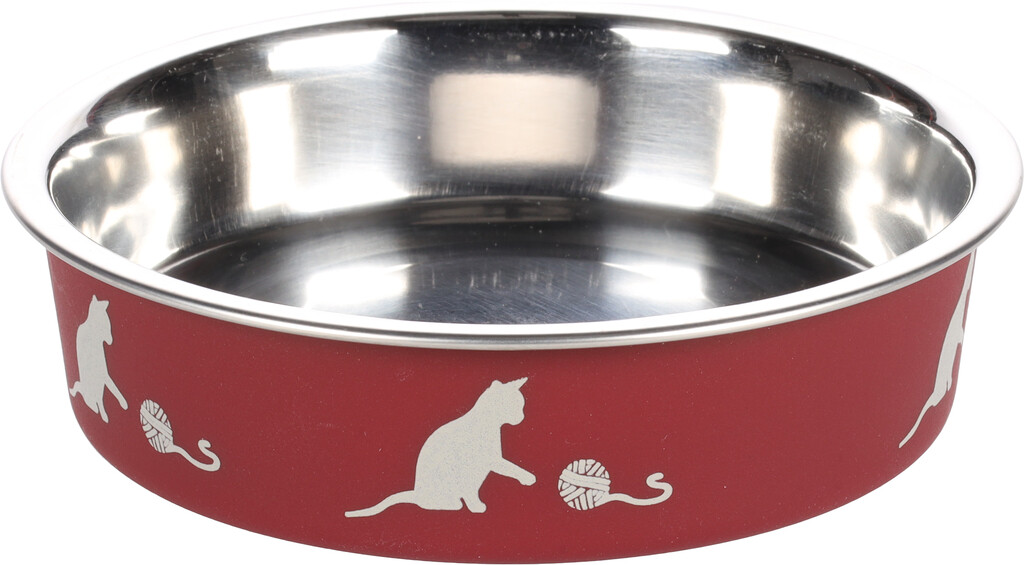Eet- en drinkpot Kena rood 11,5cm Eet- en drinkpot Kena rood 11,5cm