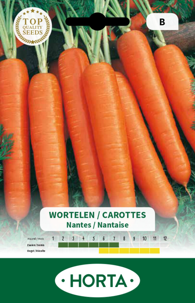 Wortel Nantes halflange