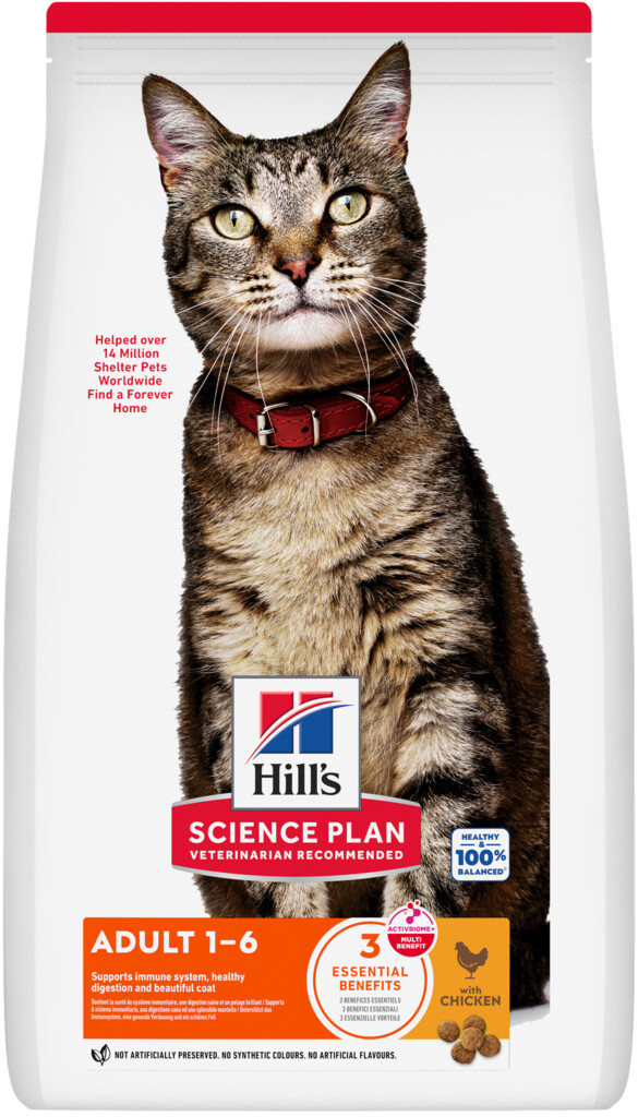 SP Adult croquettes pour chat au poulet 1,5 kg