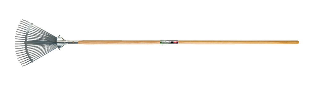 Bladhark verstelbaar met essen steel