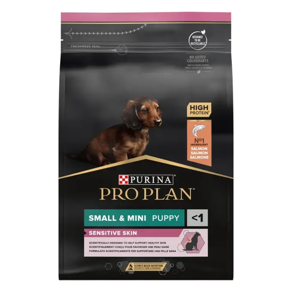 Sensitive Skin Small & Mini Puppy Rijk aan Zalm 3kg