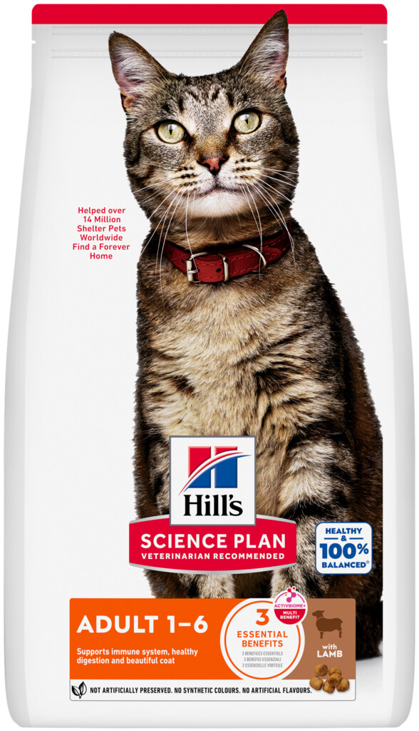SP Adult croquettes pour chat à l'agneau et riz 1,5 kg
